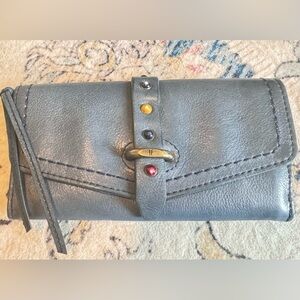 Alessi Studded Continental Wallet by Frye